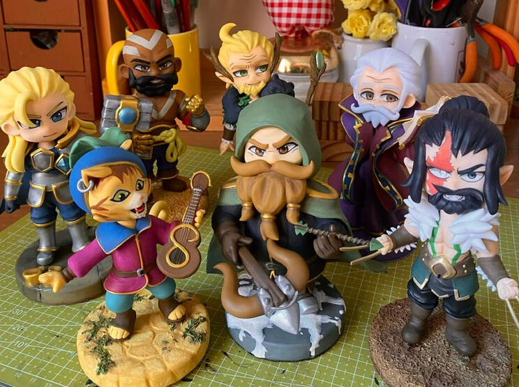 Drakantos Characters